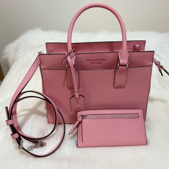 KATE SPADE BUNDLE (SATCHEL/LARGE WALLET) - Picture 4 of 5